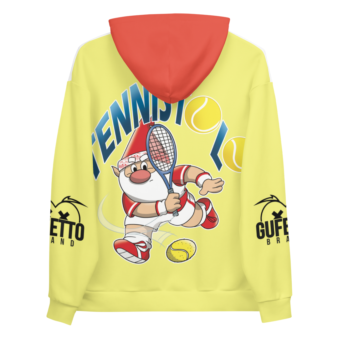 Felpa con cappuccio Uomo/Donna Tennistolo - Gufetto Brand 