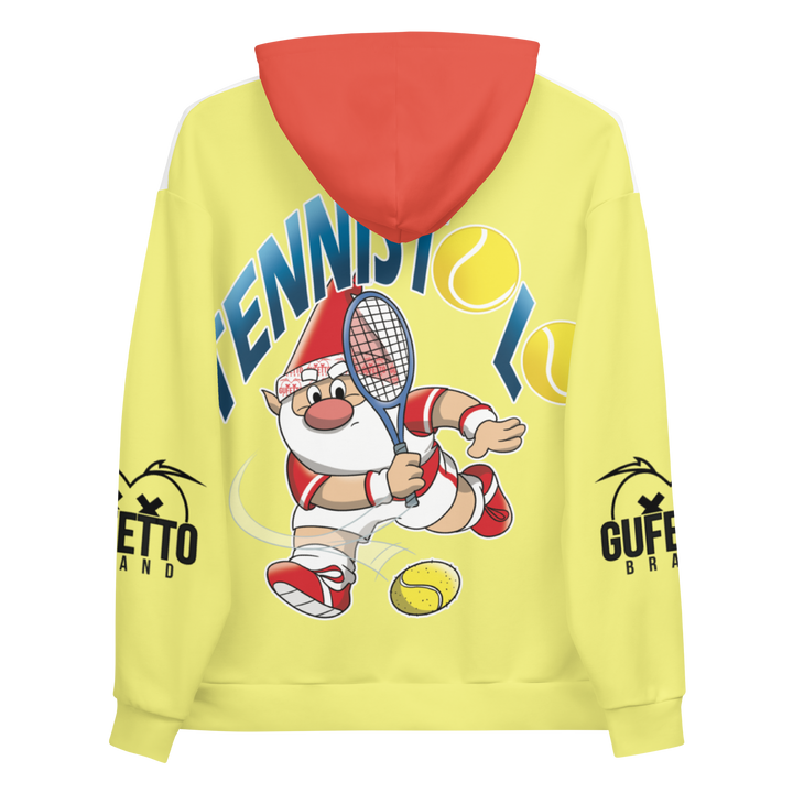 Felpa con cappuccio Uomo/Donna Tennistolo - Gufetto Brand 