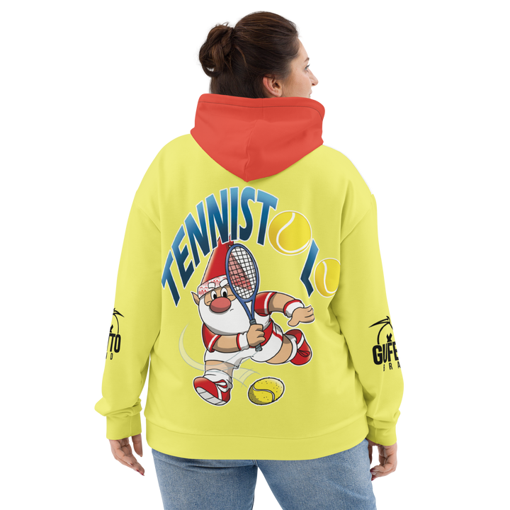 Felpa con cappuccio Uomo/Donna Tennistolo - Gufetto Brand 