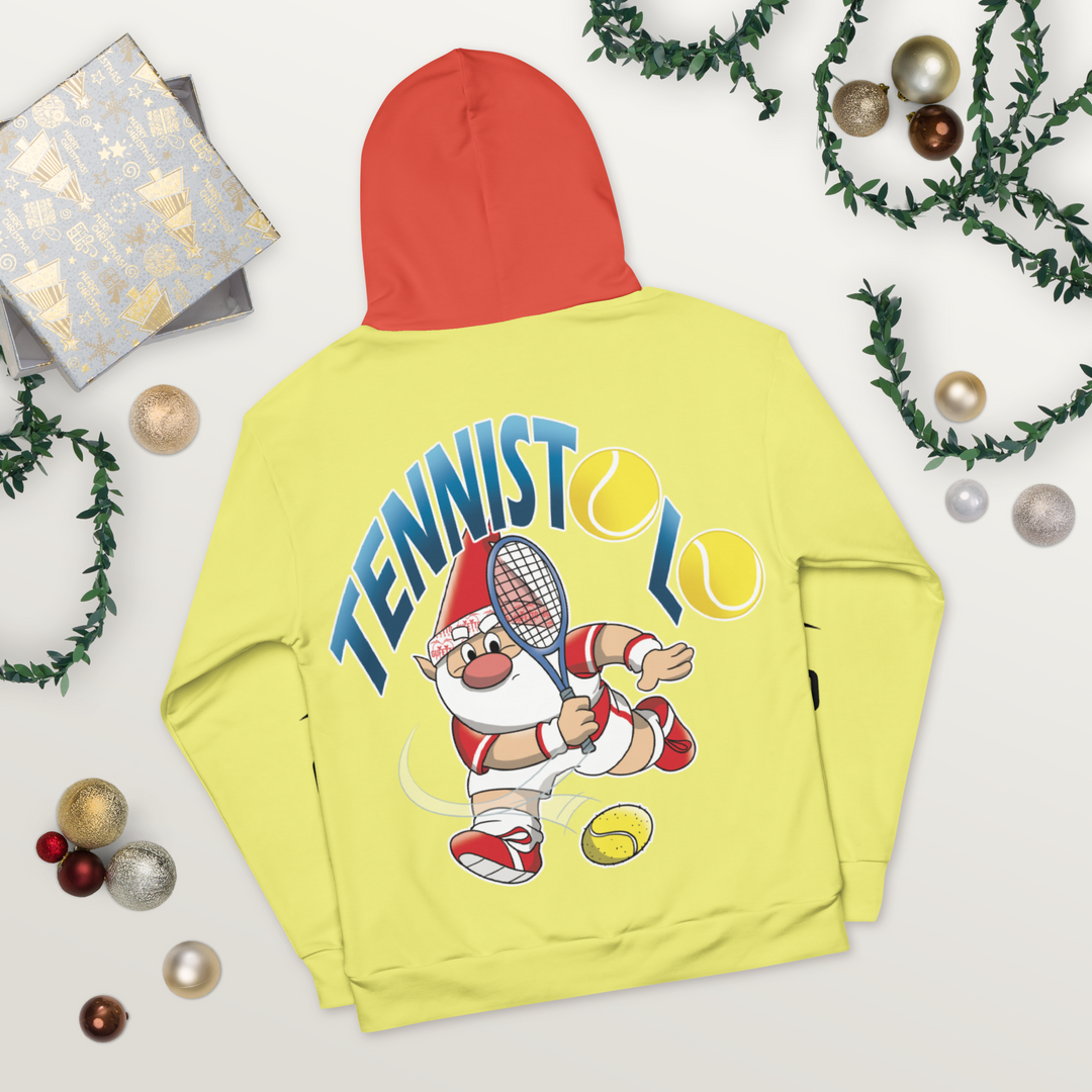 Felpa con cappuccio Uomo/Donna Tennistolo - Gufetto Brand 