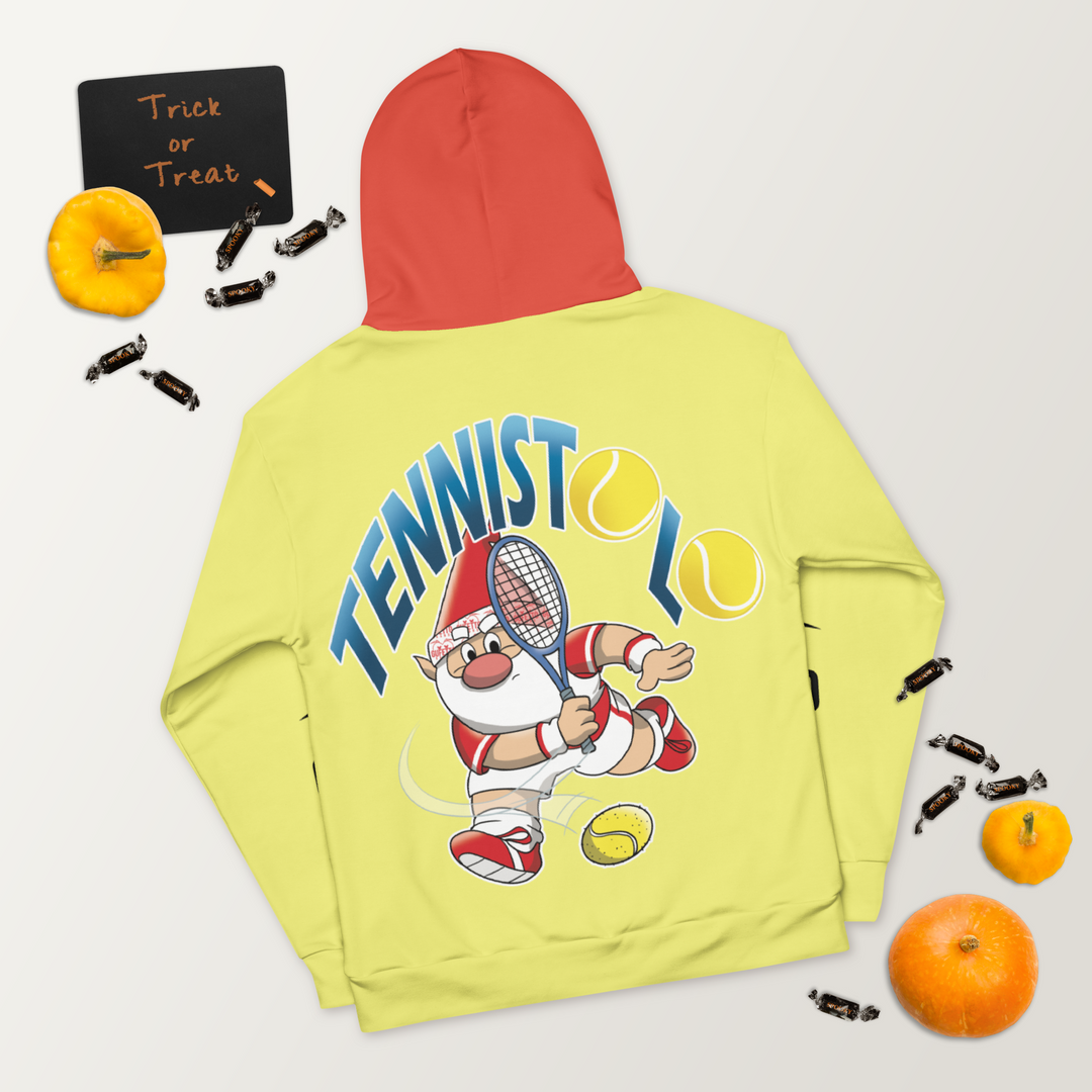 Felpa con cappuccio Uomo/Donna Tennistolo - Gufetto Brand 