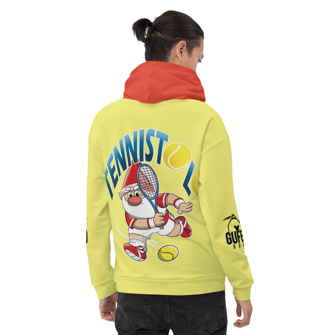 Felpa con cappuccio Uomo/Donna Tennistolo - Gufetto Brand 
