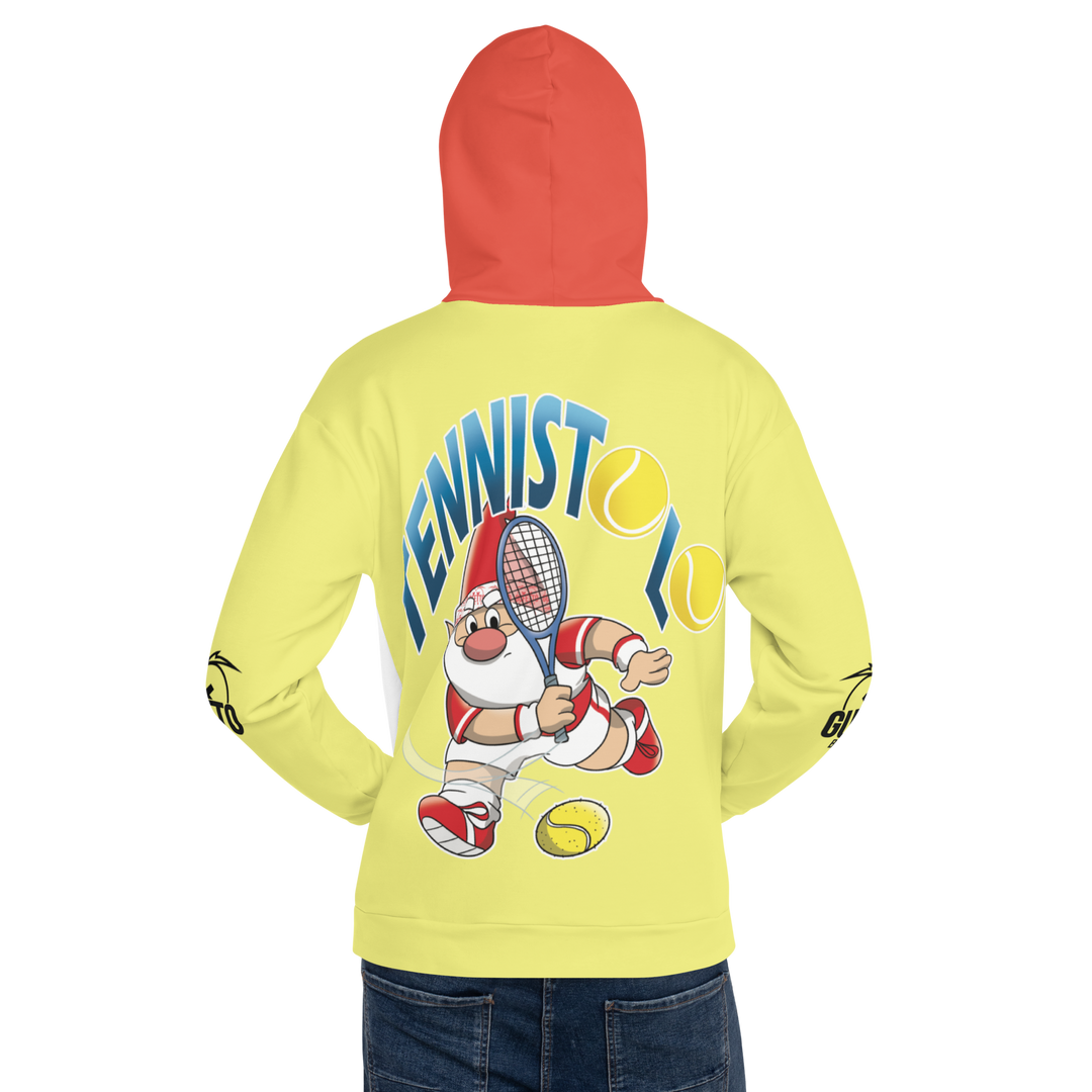 Felpa con cappuccio Uomo/Donna Tennistolo - Gufetto Brand 