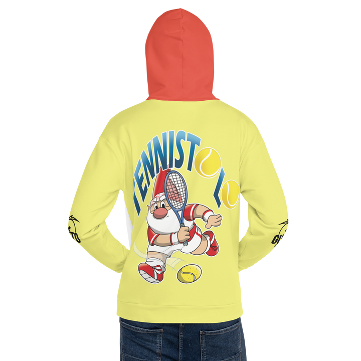 Felpa con cappuccio Uomo/Donna Tennistolo - Gufetto Brand 