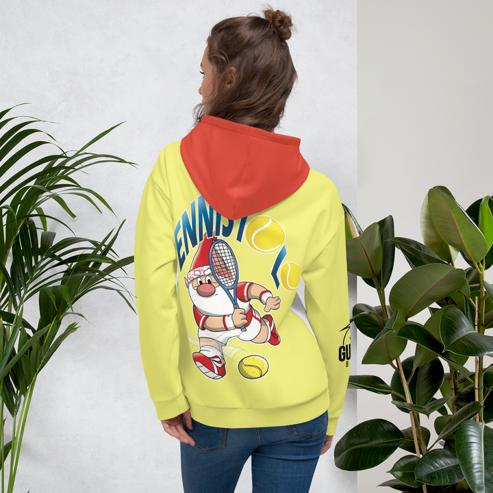Felpa con cappuccio Uomo/Donna Tennistolo - Gufetto Brand 