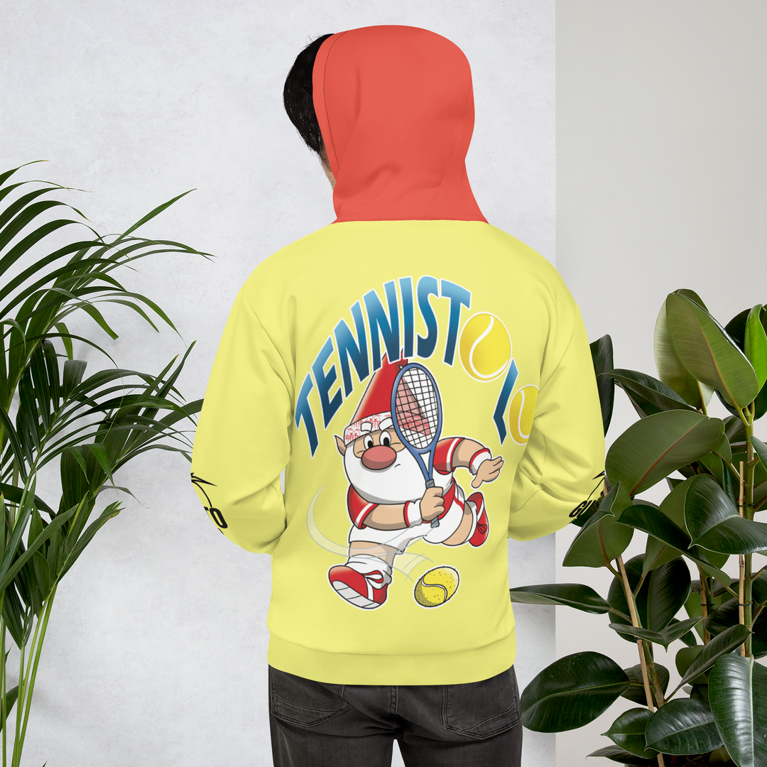 Felpa con cappuccio Uomo/Donna Tennistolo - Gufetto Brand 