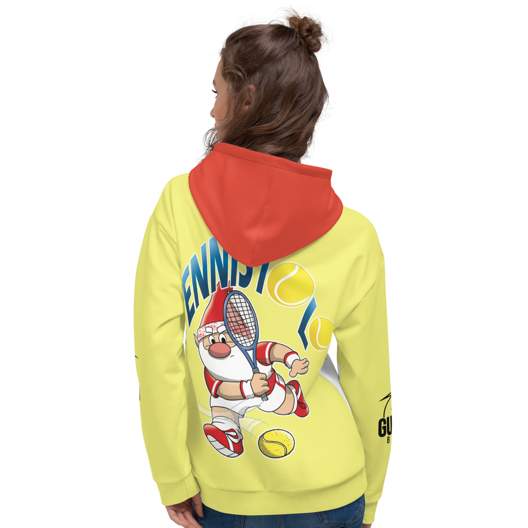 Felpa con cappuccio Uomo/Donna Tennistolo - Gufetto Brand 