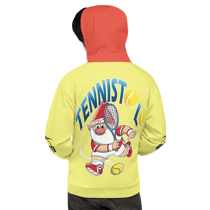 Felpa con cappuccio Uomo/Donna Tennistolo - Gufetto Brand 