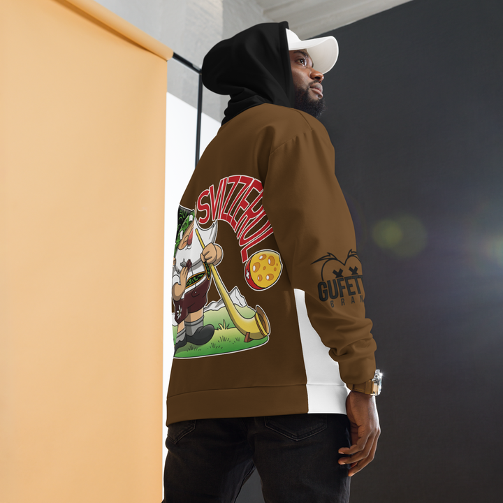 Felpa con cappuccio Uomo/Donna SVIZZEROLO - Gufetto Brand 