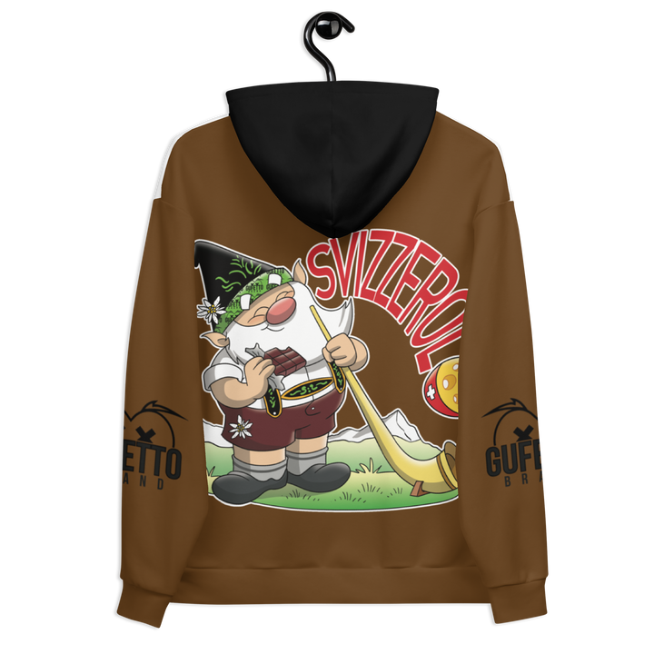 Felpa con cappuccio Uomo/Donna SVIZZEROLO - Gufetto Brand 