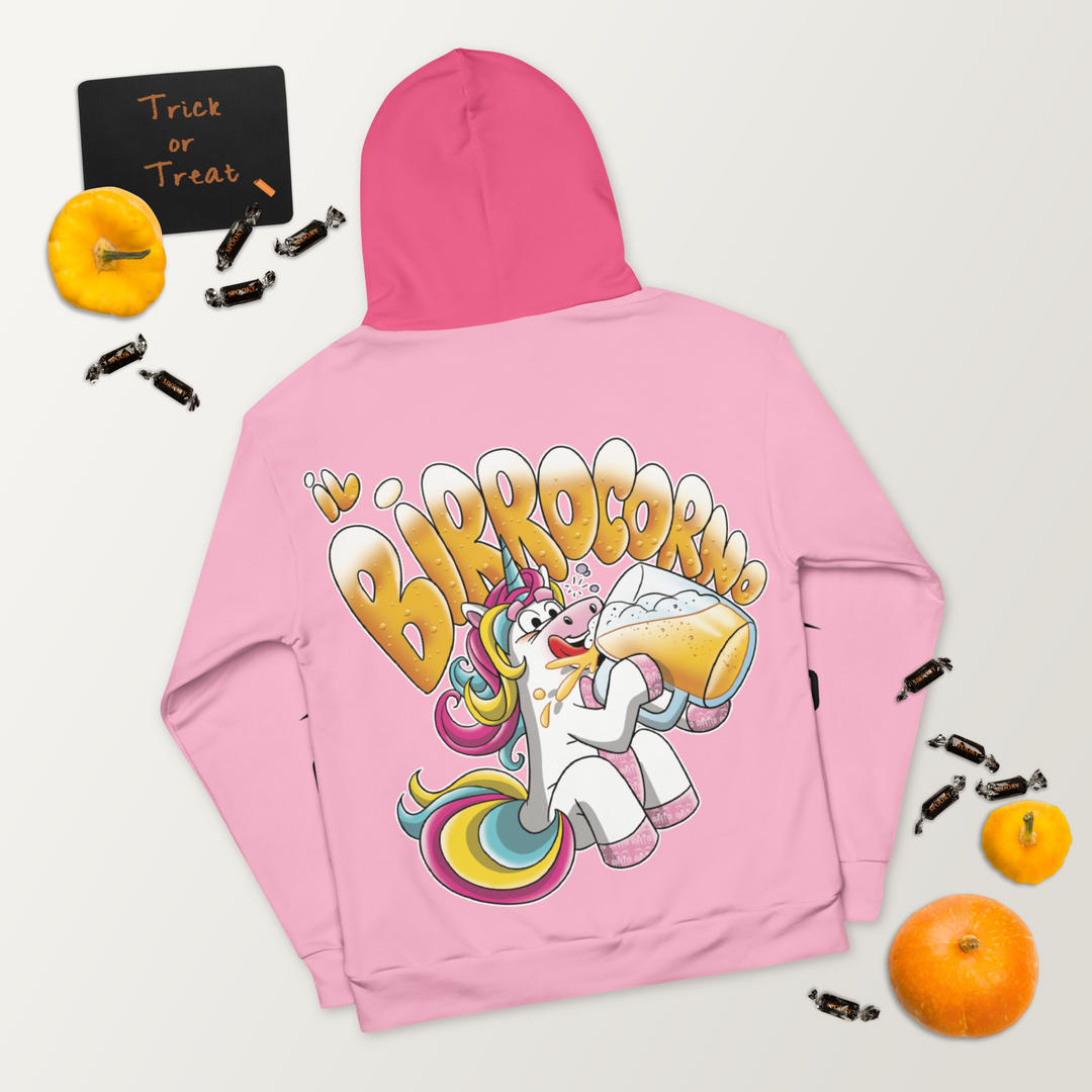 Felpa con cappuccio IL BIRROCORNO - Gufetto Brand 