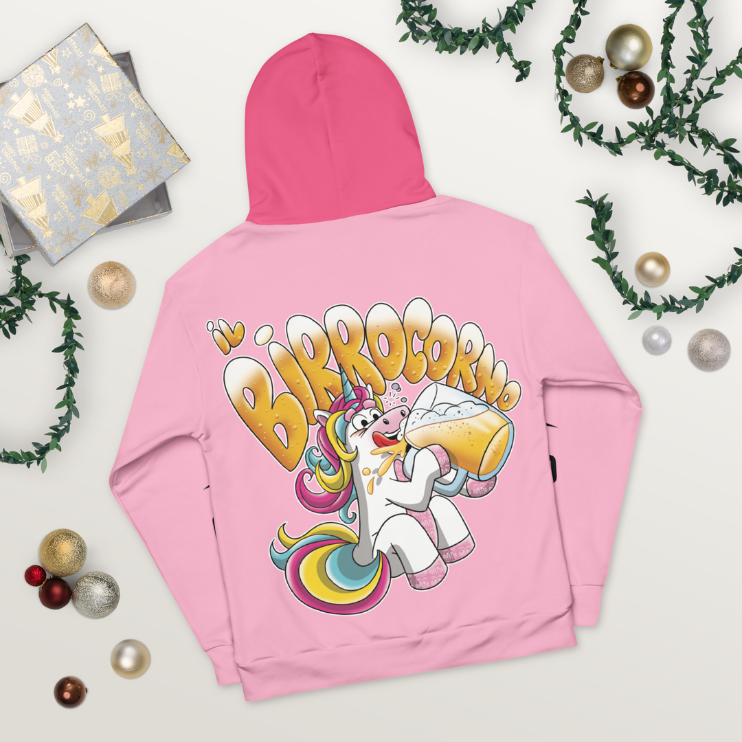 Felpa con cappuccio IL BIRROCORNO - Gufetto Brand 