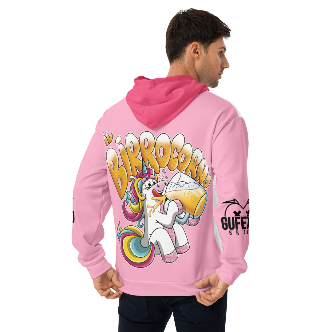 Felpa con cappuccio IL BIRROCORNO - Gufetto Brand 