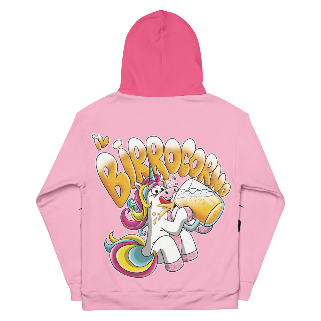 Felpa con cappuccio IL BIRROCORNO - Gufetto Brand 