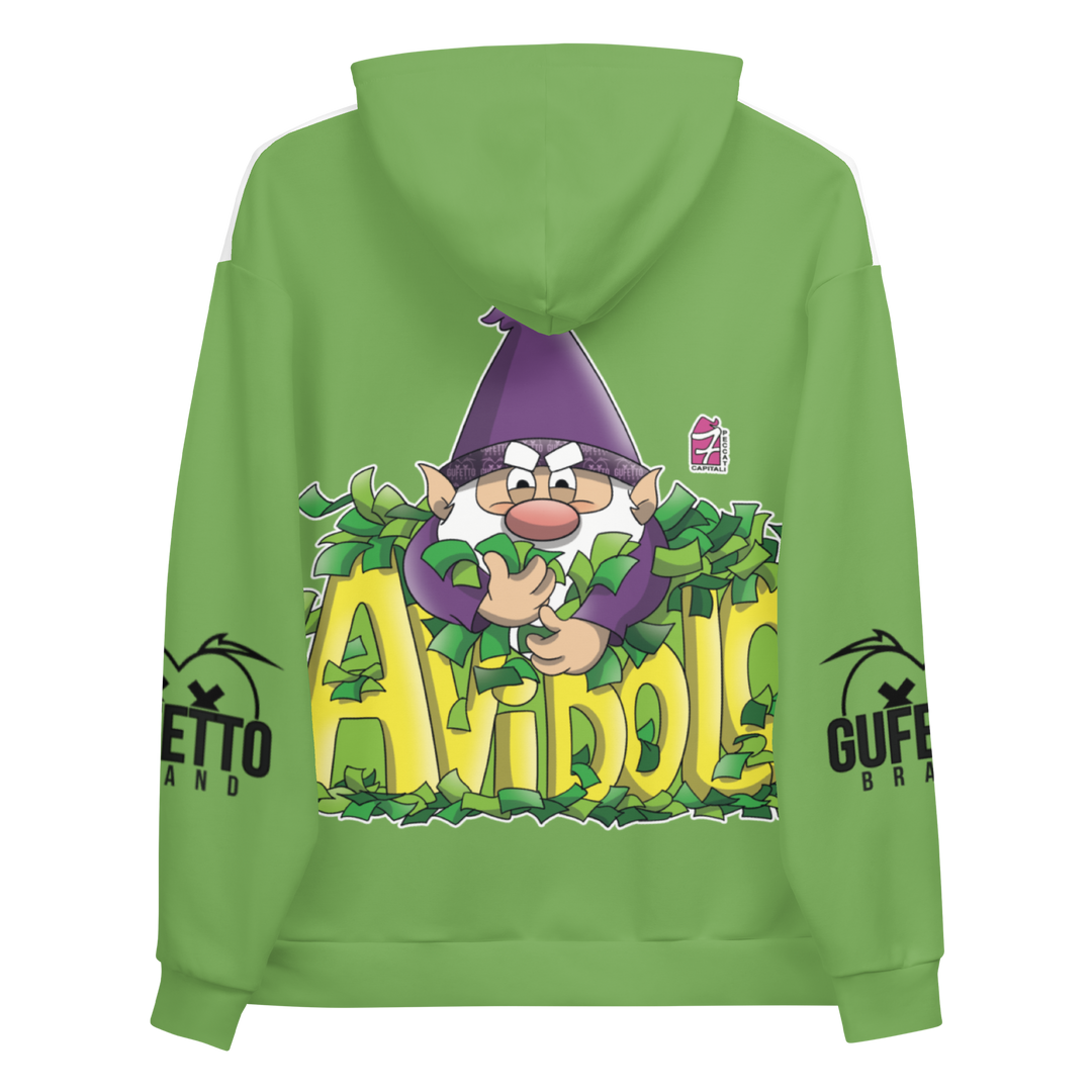 Felpa con cappuccio Uomo/Donna AVIDOLO - Gufetto Brand 