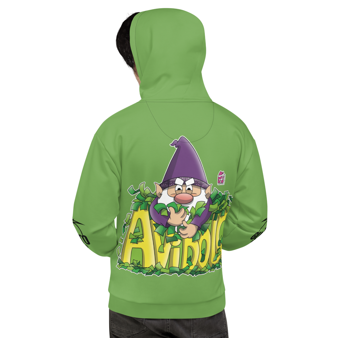 Felpa con cappuccio Uomo/Donna AVIDOLO - Gufetto Brand 