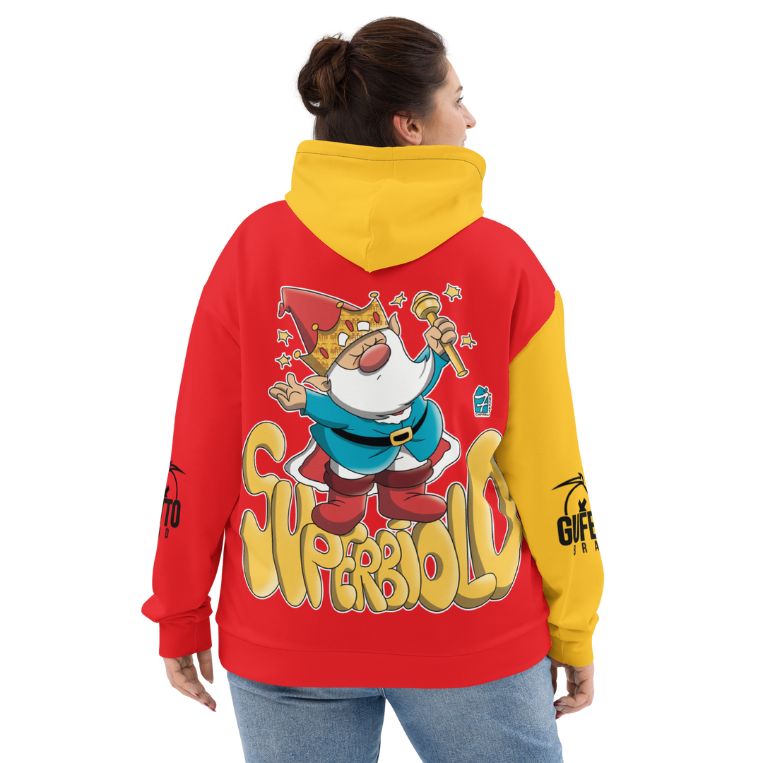 Felpa con cappuccio Uomo/Donna SUPERBIOLO - Gufetto Brand 