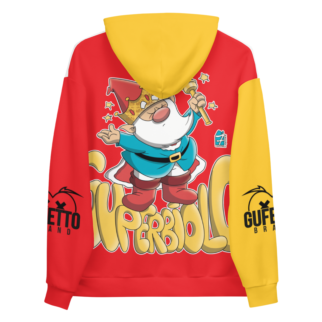 Felpa con cappuccio Uomo/Donna SUPERBIOLO - Gufetto Brand 