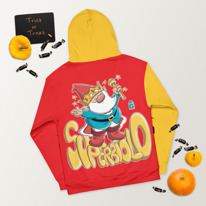 Felpa con cappuccio Uomo/Donna SUPERBIOLO - Gufetto Brand 