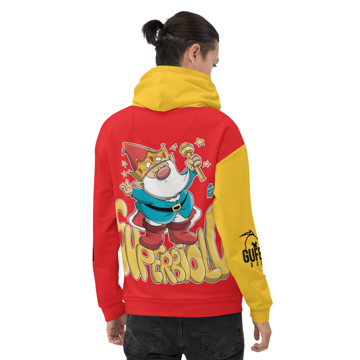 Felpa con cappuccio Uomo/Donna SUPERBIOLO - Gufetto Brand 