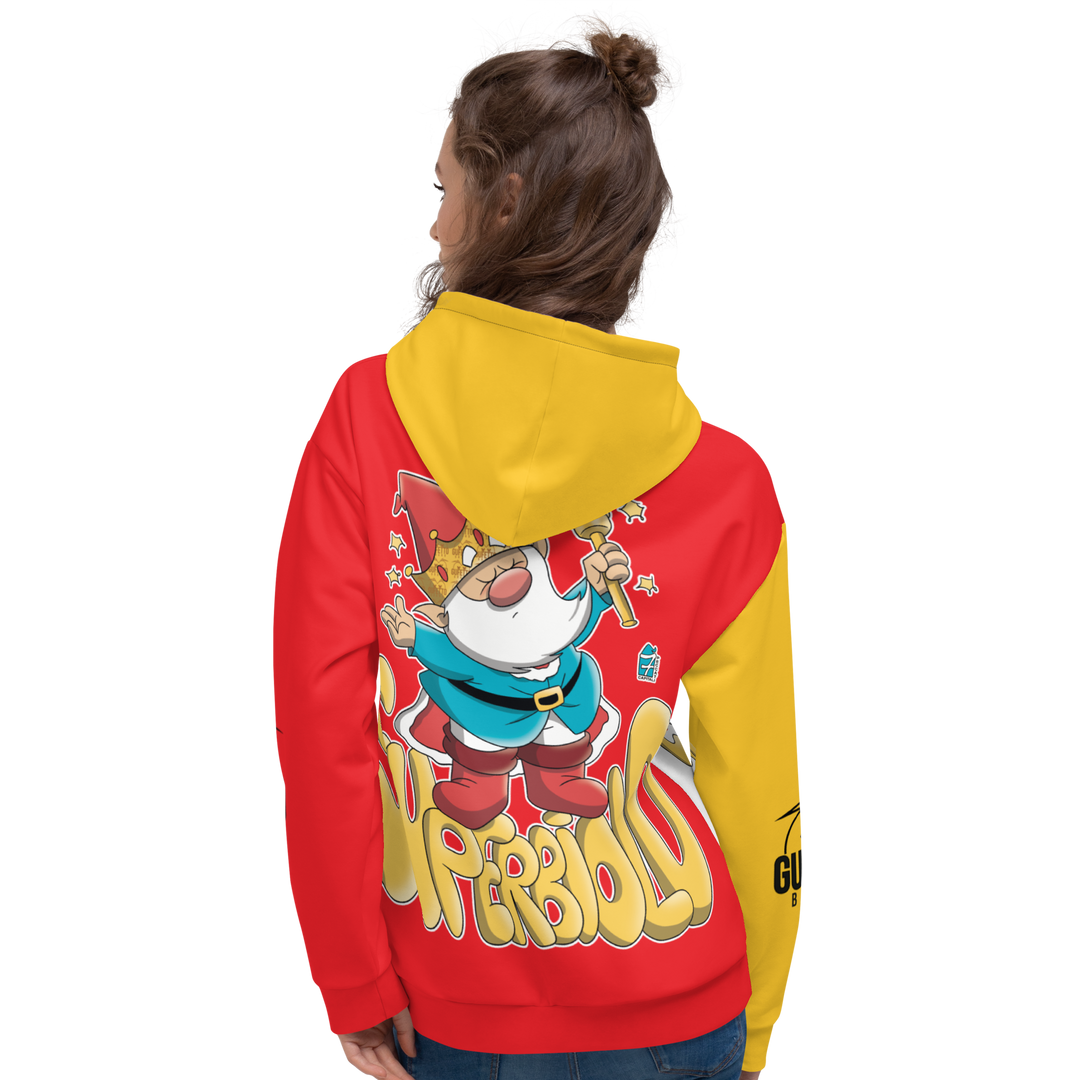 Felpa con cappuccio Uomo/Donna SUPERBIOLO - Gufetto Brand 