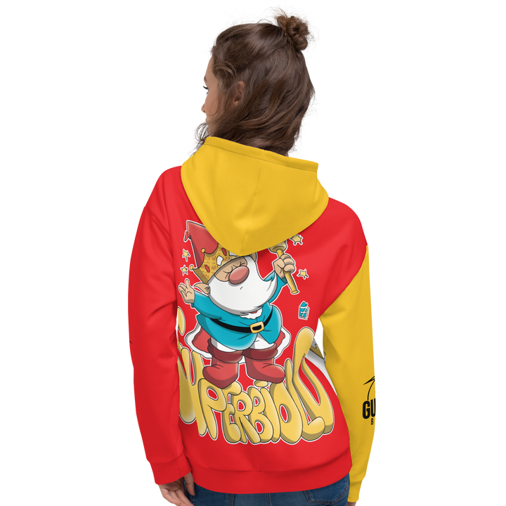 Felpa con cappuccio Uomo/Donna SUPERBIOLO - Gufetto Brand 