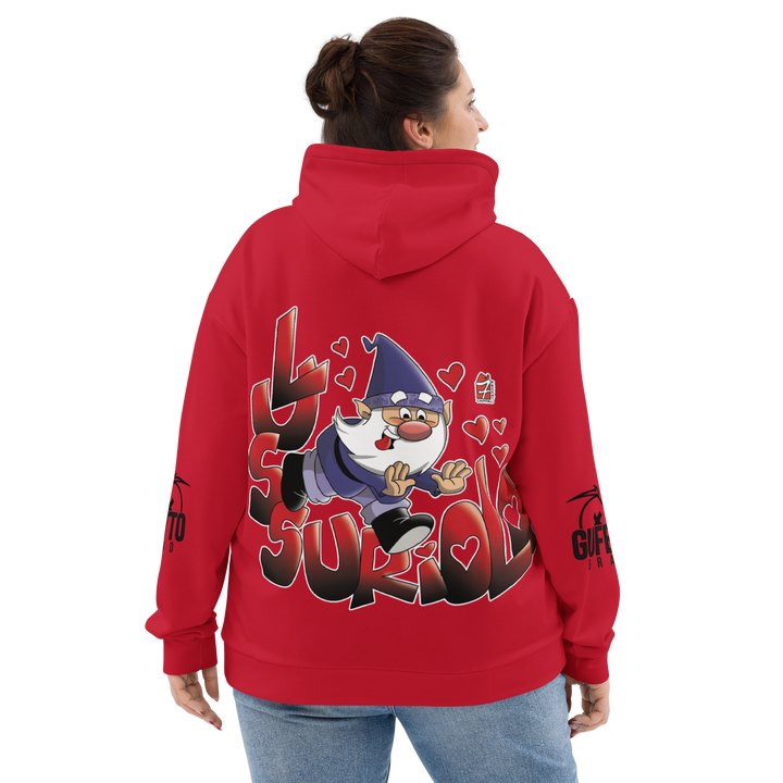 Felpa con cappuccio Uomo/Donna LUSSURIOLO - Gufetto Brand 