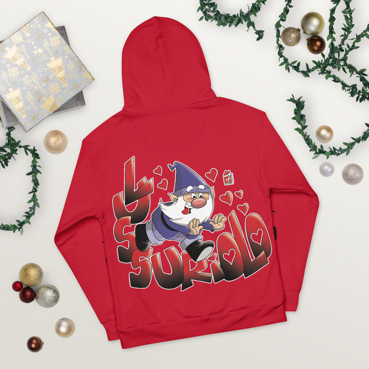 Felpa con cappuccio Uomo/Donna LUSSURIOLO - Gufetto Brand 