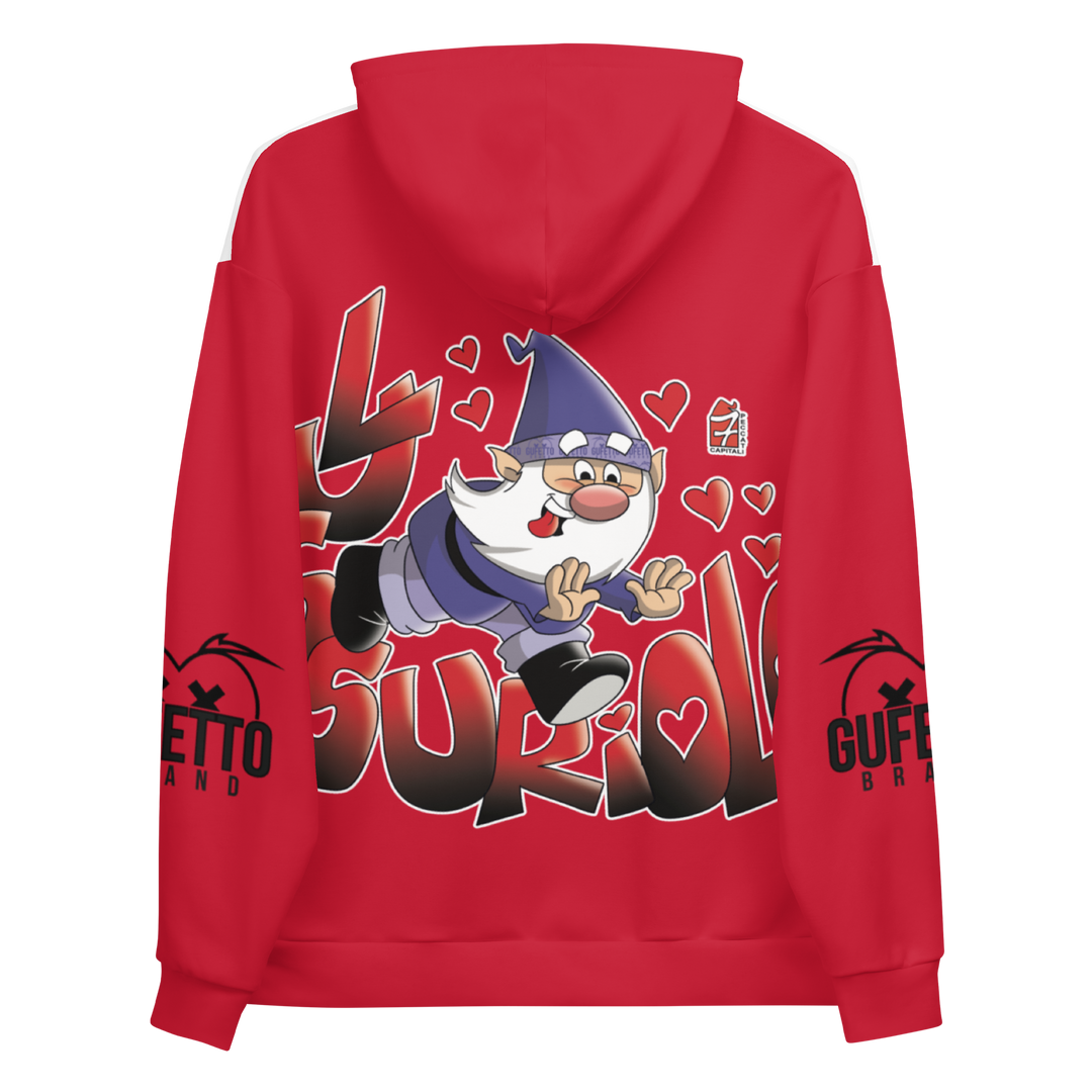 Felpa con cappuccio Uomo/Donna LUSSURIOLO - Gufetto Brand 