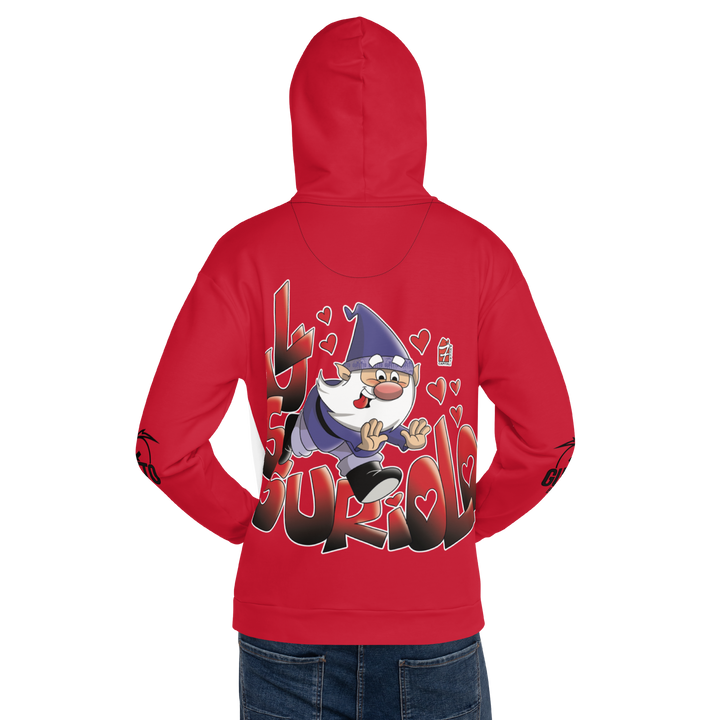 Felpa con cappuccio Uomo/Donna LUSSURIOLO - Gufetto Brand 