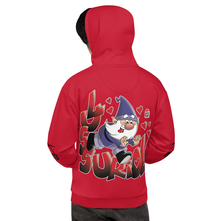 Felpa con cappuccio Uomo/Donna LUSSURIOLO - Gufetto Brand 