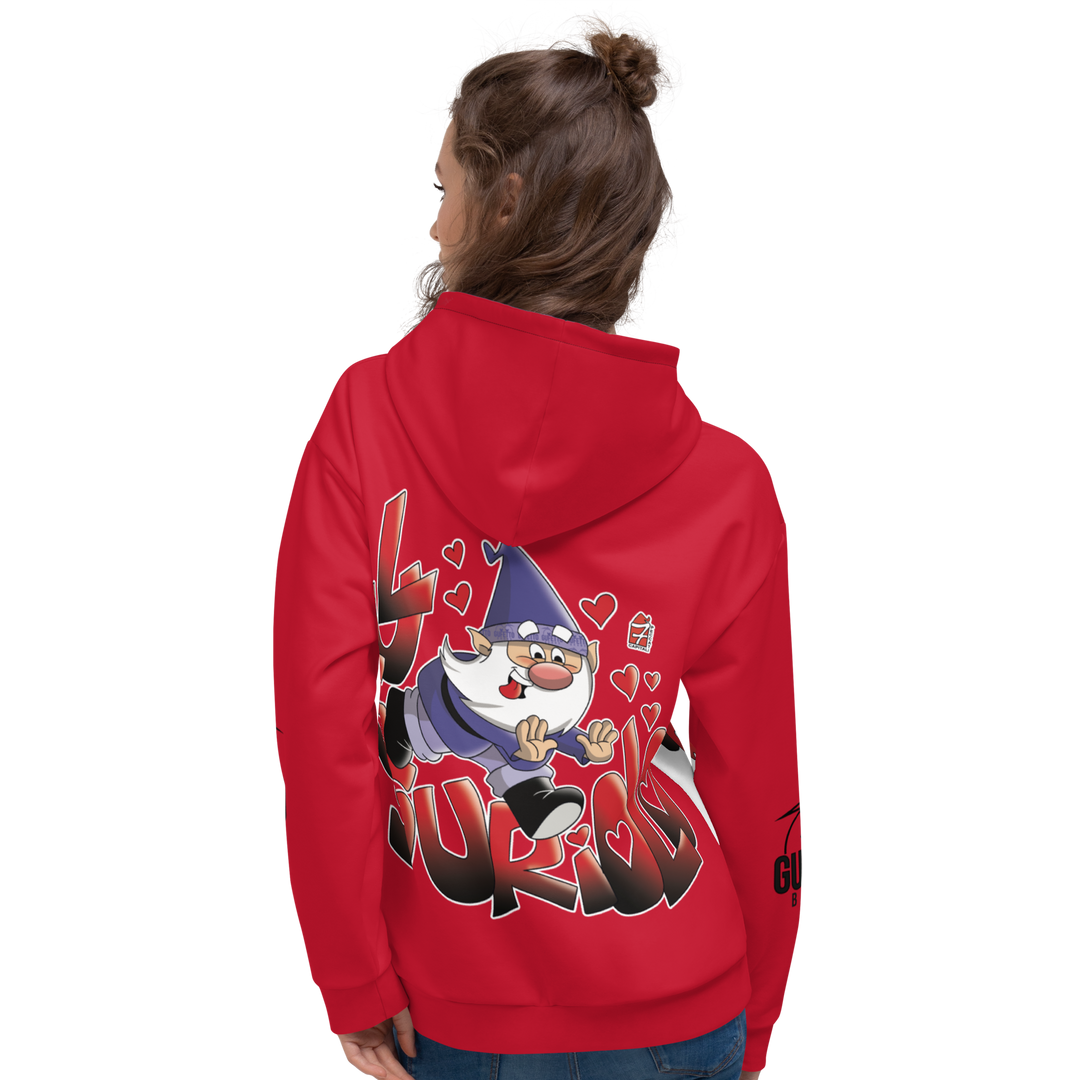 Felpa con cappuccio Uomo/Donna LUSSURIOLO - Gufetto Brand 