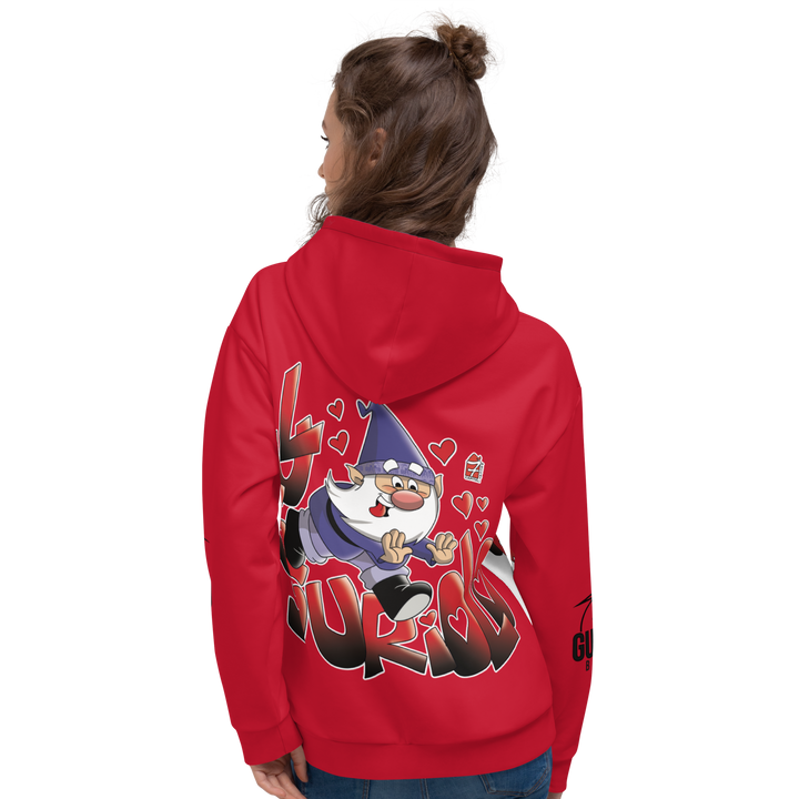 Felpa con cappuccio Uomo/Donna LUSSURIOLO - Gufetto Brand 