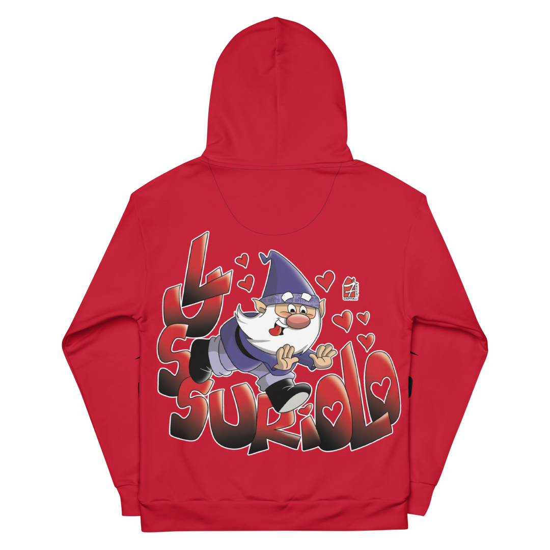 Felpa con cappuccio Uomo/Donna LUSSURIOLO - Gufetto Brand 