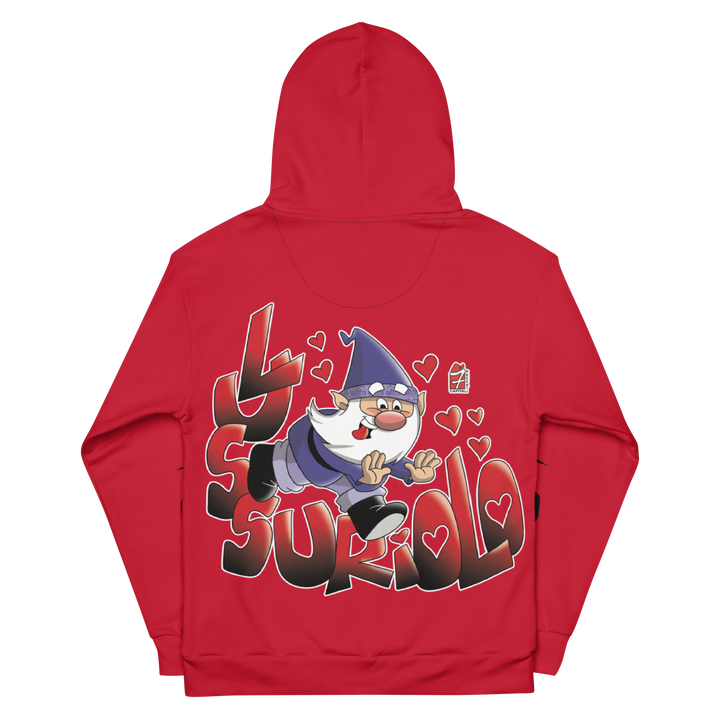 Felpa con cappuccio Uomo/Donna LUSSURIOLO - Gufetto Brand 