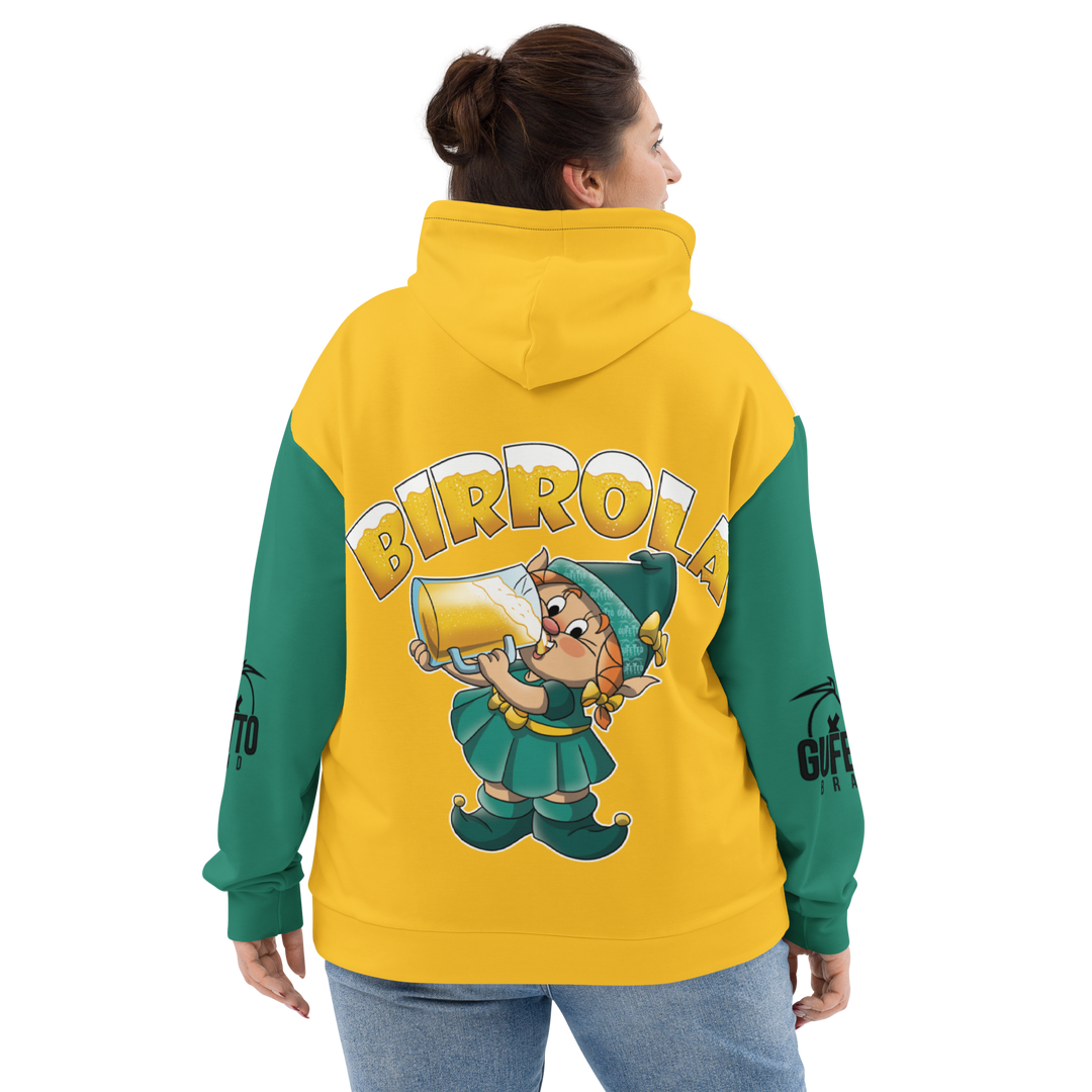 Felpa con cappuccio Uomo/Donna BIRROLA - Gufetto Brand 