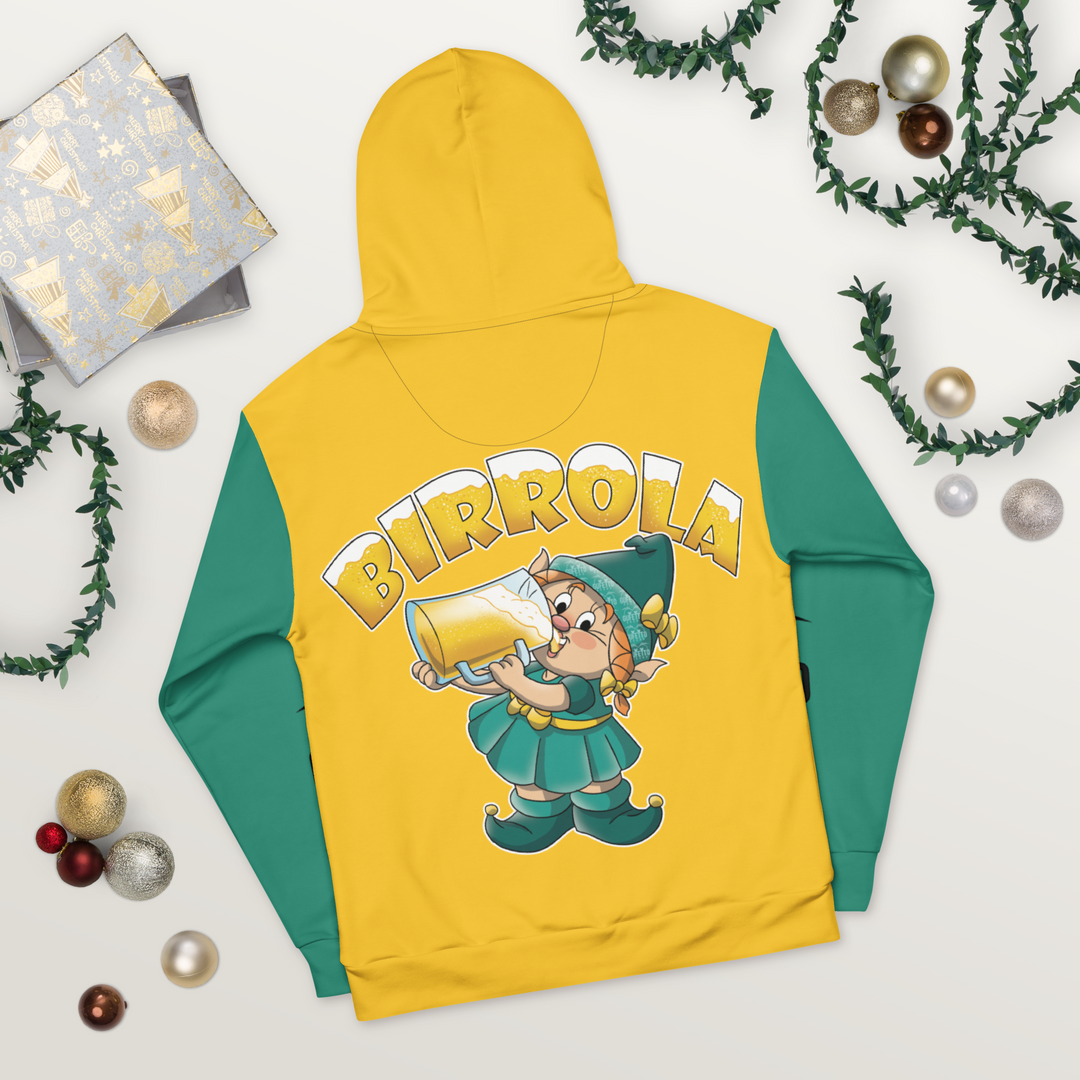 Felpa con cappuccio Uomo/Donna BIRROLA - Gufetto Brand 