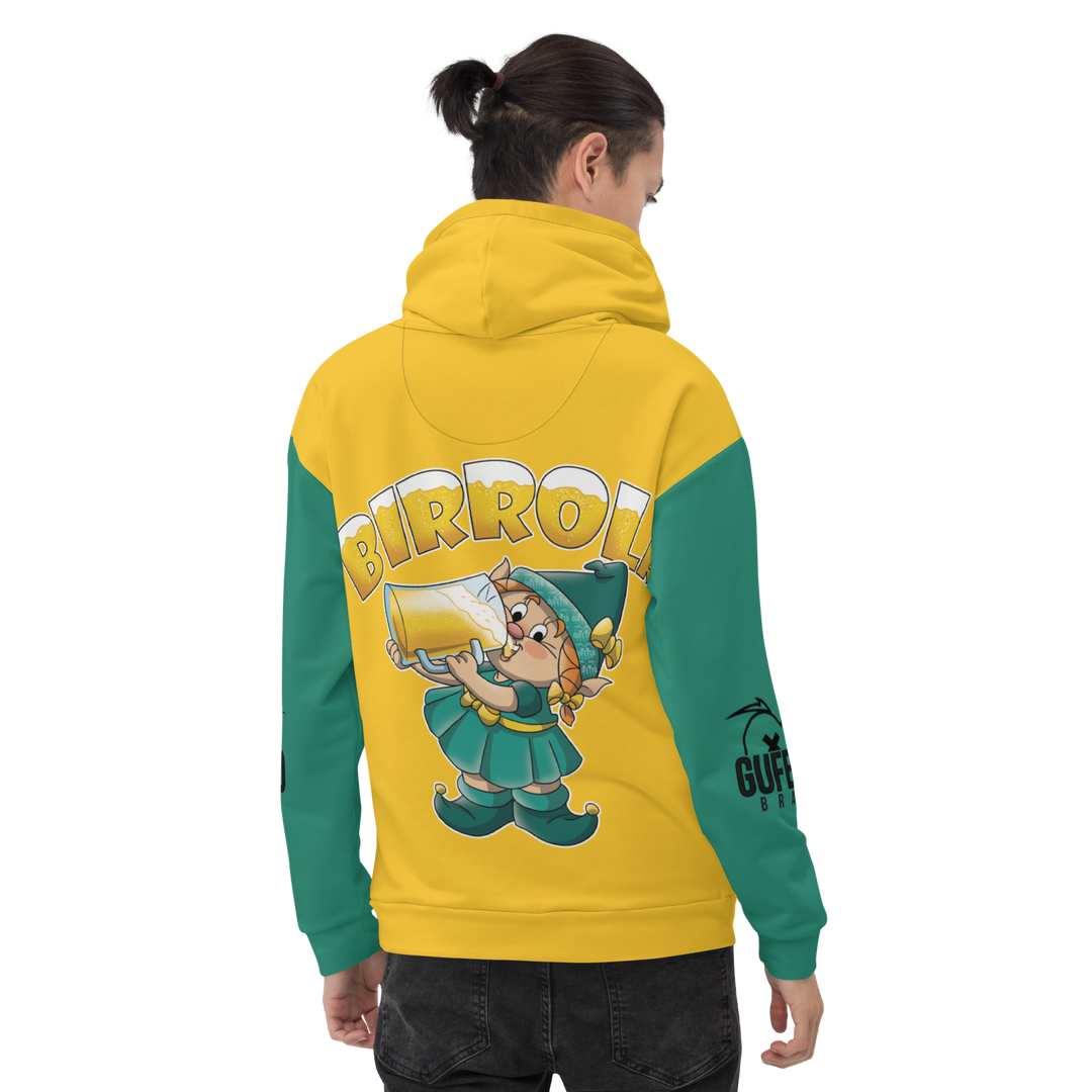 Felpa con cappuccio Uomo/Donna BIRROLA - Gufetto Brand 