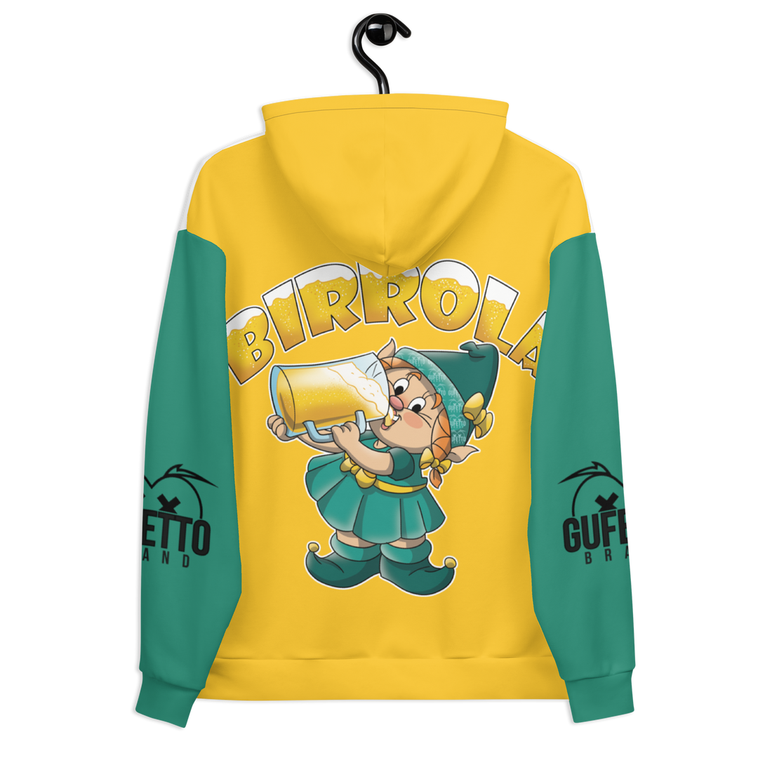 Felpa con cappuccio Uomo/Donna BIRROLA - Gufetto Brand 