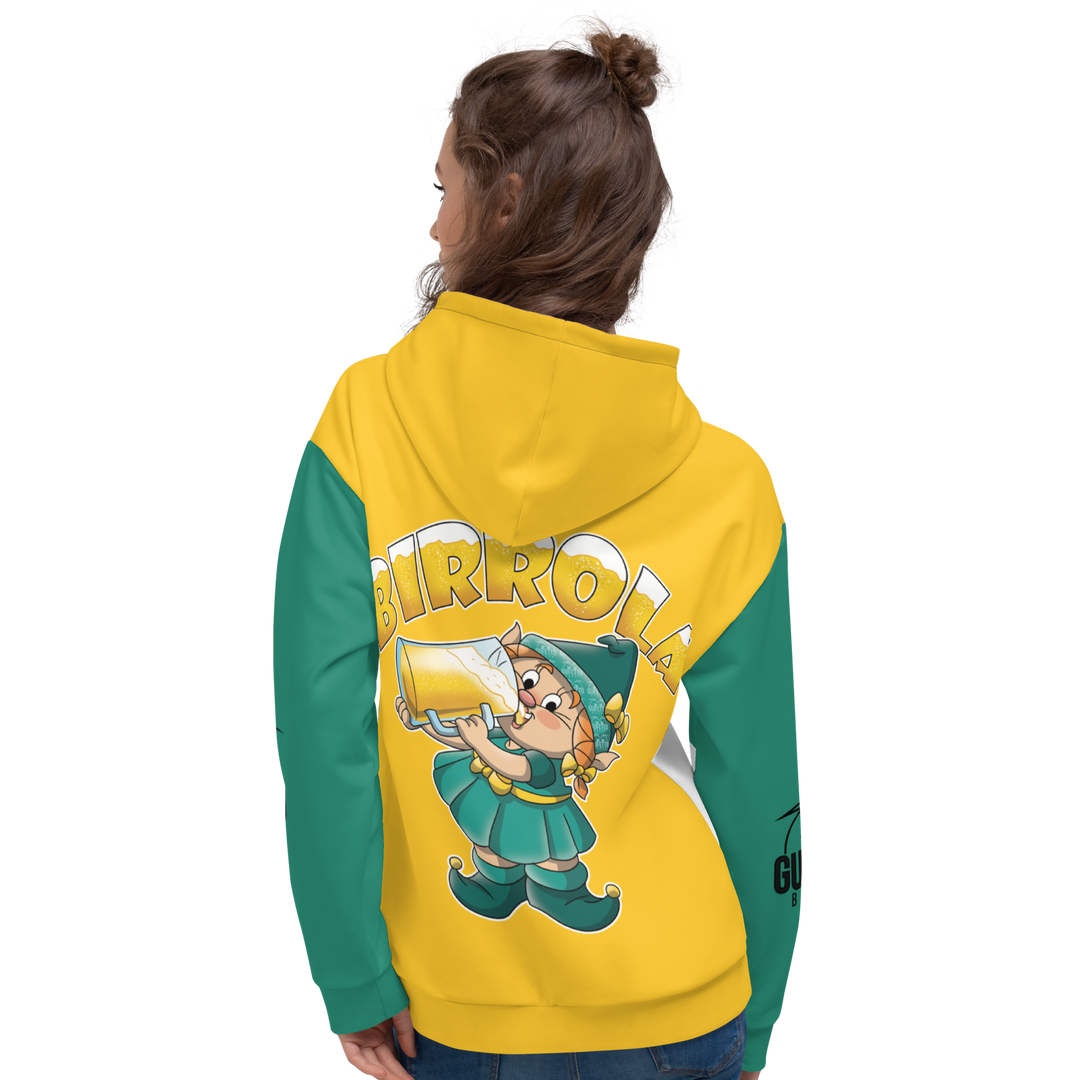 Felpa con cappuccio Uomo/Donna BIRROLA - Gufetto Brand 