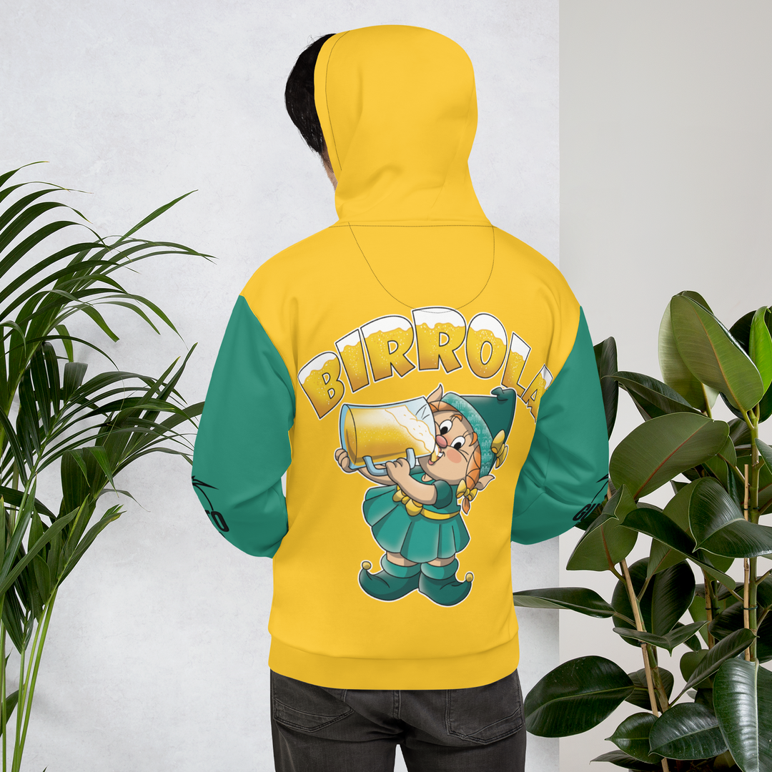 Felpa con cappuccio Uomo/Donna BIRROLA - Gufetto Brand 