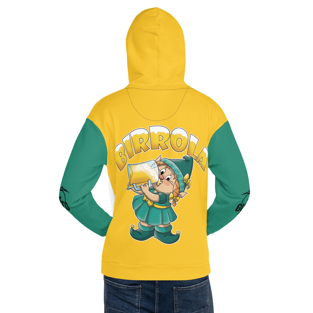 Felpa con cappuccio Uomo/Donna BIRROLA - Gufetto Brand 
