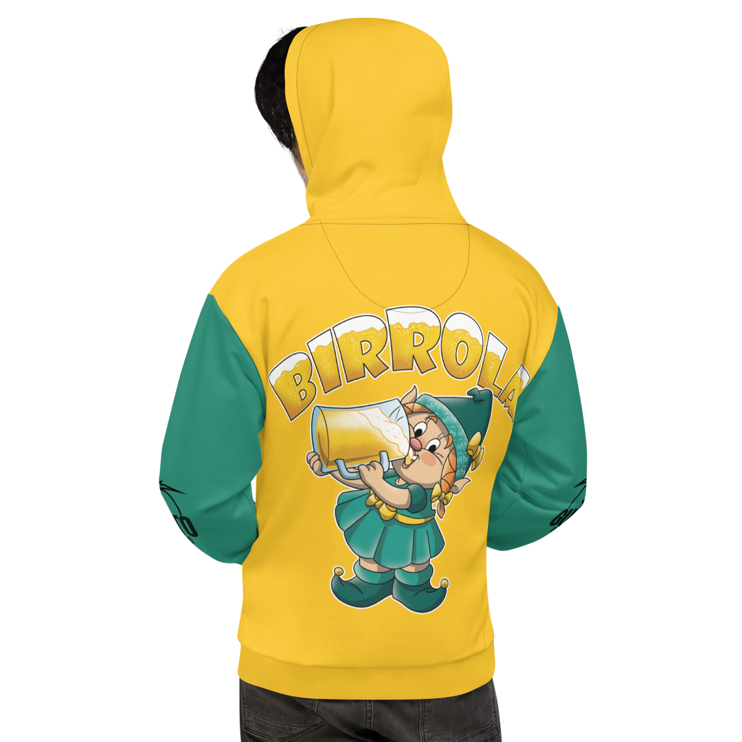 Felpa con cappuccio Uomo/Donna BIRROLA - Gufetto Brand 