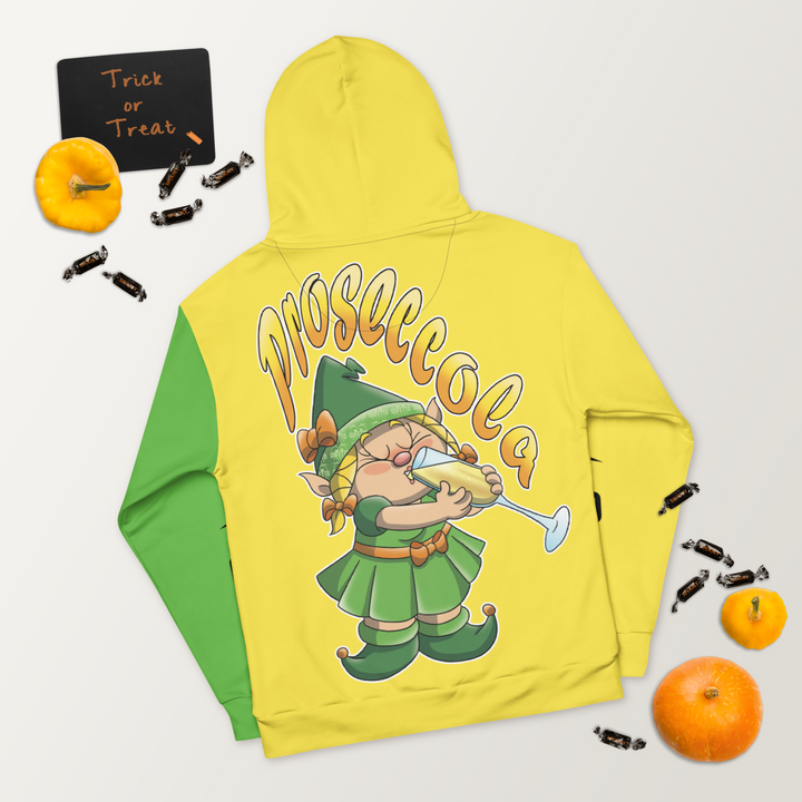 Felpa con cappuccio Uomo/Donna PROSECCOLA - Gufetto Brand 