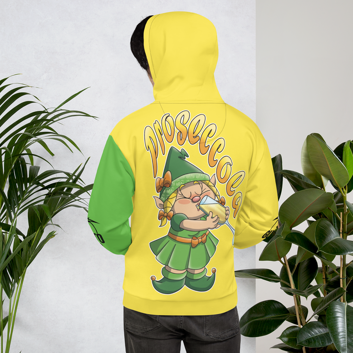 Felpa con cappuccio Uomo/Donna PROSECCOLA - Gufetto Brand 