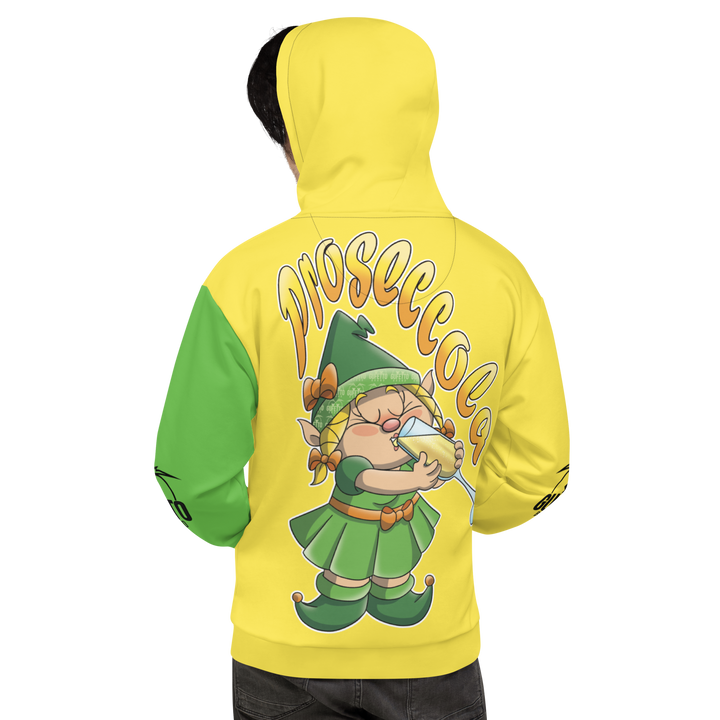 Felpa con cappuccio Uomo/Donna PROSECCOLA - Gufetto Brand 