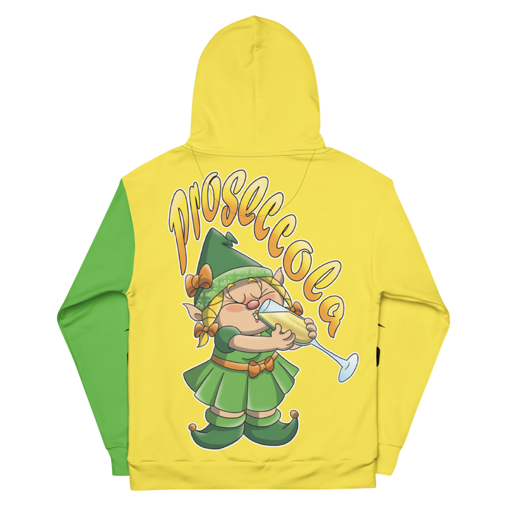 Felpa con cappuccio Uomo/Donna PROSECCOLA - Gufetto Brand 