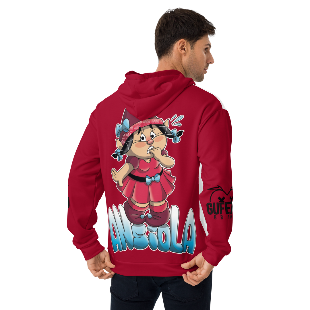 Felpa con cappuccio Uomo/Donna ANSIOLA - Gufetto Brand 