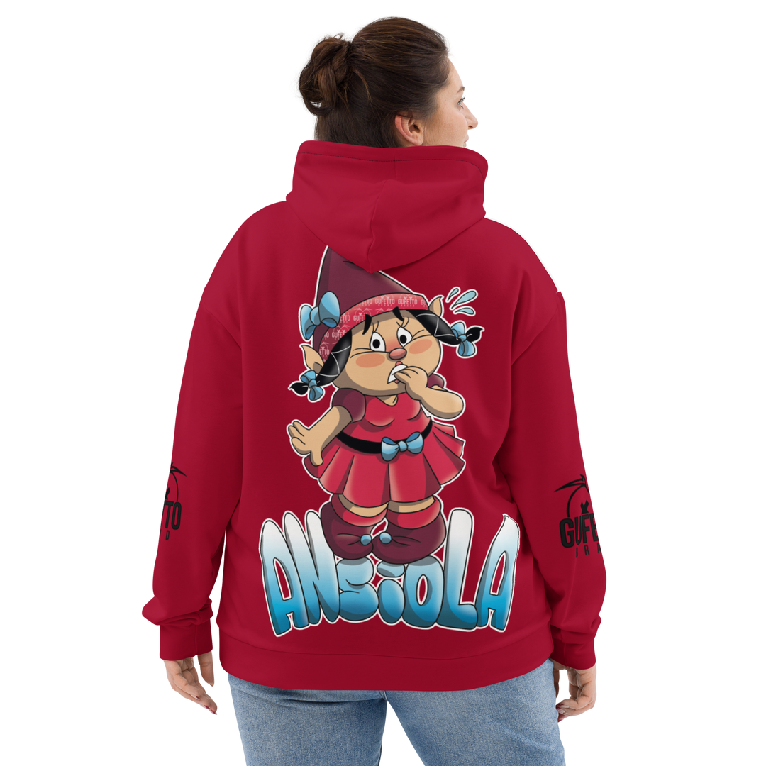 Felpa con cappuccio Uomo/Donna ANSIOLA - Gufetto Brand 