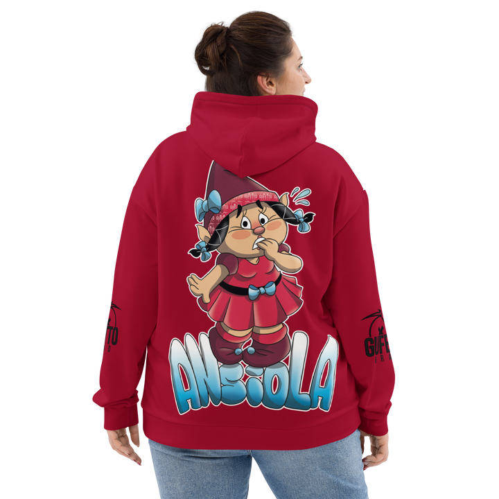 Felpa con cappuccio Uomo/Donna ANSIOLA - Gufetto Brand 